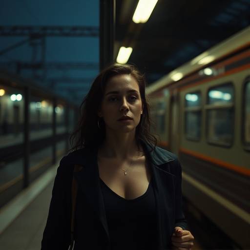 Captura de tela do videoclipe 'Canäão do Trem' da banda Maria Fumaäa.